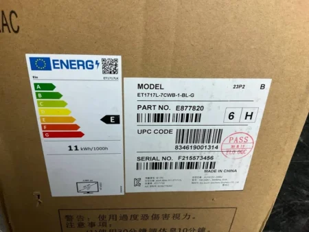 Elo 1717L 17In LCD Intellitouch USB Rs232 Controller.zb.VGA