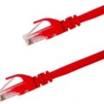 Cable Patch Cord Enson Cat6 De 90Cm/Rojo/P6009R