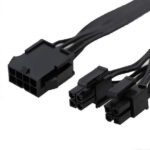 Cable De Extension Eps 20Cm 8 Pin De Alimentacion Fuente ATX .