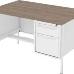 Escritorio Generico 2201/Metalico/Con Un Pedestal/120X60X75Cm/Cubierta Polipropileno/Varios Colores