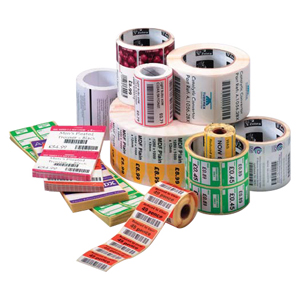 Label Paper 4X3In Dt Z-Perform 1450D Coated Permanent Rubber Hotm