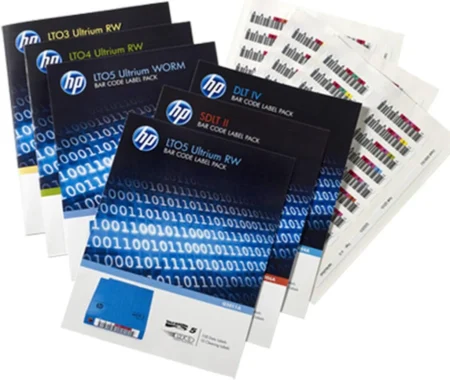 Hpe Lto-7 Ultrium Rw Bar Code Label Pack