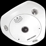 Camara IP Fisheye Hikvision Ds-2Cd6365G0E-Is(B) 6Mp/180°-360°/Dewarping/Wdr 120Db/Uso En Interior/15 Mts Ir/Entrada Y Salida De Audio Y Alarma/Multiples Vistas/MicroSD