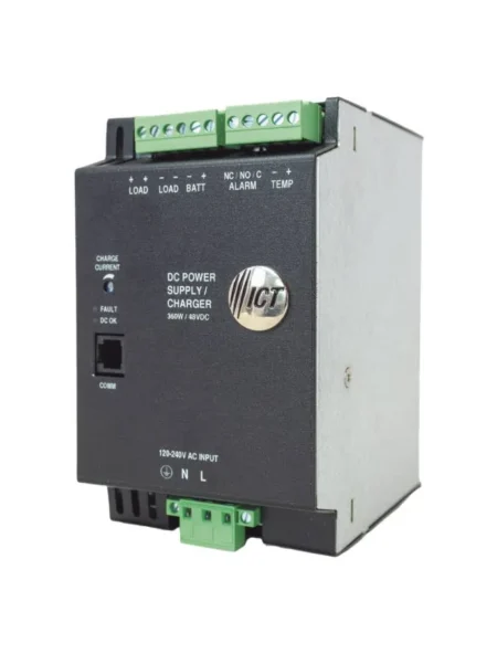 Fuente De Poder Industrial/480W/Salida 48 Vcc/Para Montaje En Riel Din/Ict36048Din