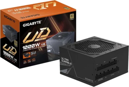 Fuente De Poder 1000W Gigabyte Gp-Ud1000Gm-Pg5 V2/80 Plus Gold/ATX/Negro