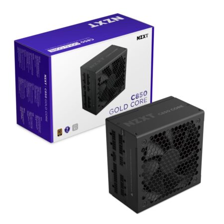 Fuente De Poder 850W Nzxt Pa-8G3Bb-Us/C850 Gold Core/80 Plus Gold ATX/Modular/24-Pin ATX/12Vhpwr/135Mm/Negro