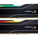 Memoria DDR5 16Gb 6000Mhz G.skill Trident Z (1X16Gb)/Negro/Cl36/Rgb/Dimm/F5-6000J3636F16Gx1-Tz5Rk