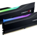 Memoria DDR5 16Gb 6000Mhz G.skill Trident Z (1X16Gb)/Negro/Cl36/Rgb/Dimm/F5-6000J3636F16Gx1-Tz5Rk