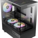 Gabinete Antec Cx200M Rgb Elite/Mini-Tower/Con Ventana/Sin Fuente/5 Ventiladores Instalados/Negro/Micro-ATX/0-761345-10024-3