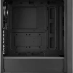 Gabinete Cooler Master Elite 490/Mid-Tower/Con Ventana/Sin Fuente/USB 3.0/3 Ventiladores Instalados/Rgb/Negro/Micro-ATX/E490-Khnn-S00