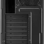 Gabinete Cooler Master Elite 490/Mid-Tower/Con Ventana/Sin Fuente/USB 3.0/3 Ventiladores Instalados/Rgb/Negro/Micro-ATX/E490-Khnn-S00