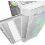 Gabinete Cougar Airface Rgb/Midi-Tower/Ventana/Sin Fuente/USB 2.0/3.0/3 Ventiladores Instalados/Color Blanco/Eatx/385Zd10.0005 (Openbox)