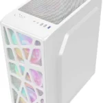 Gabinete Formula Mana Mid-Tower/Con Ventana/Sin Fuente/4X120Mm Rgb/USB 3.0/Blanco/ATX/4711401662822