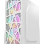 Gabinete Formula Mana Mid-Tower/Con Ventana/Sin Fuente/4X120Mm Rgb/USB 3.0/Blanco/ATX/4711401662822