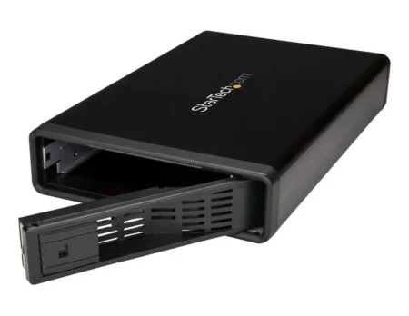 Rack Movil Aluminio Reforzado HDD Disco Duro SATA 3.5 Bahia 5..5