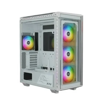 Gabinete Xpg Battle Cruiser Ii Pst/Midi Tower/Con Ventana/Sin Fuente/USB 2.0/4Xfan 120 Mm/Argb/Blanco/ATX/Battlecruiseriipst-Whcww