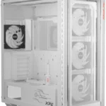 Gabinete Xpg Battle Cruiser Ii Pst/Midi Tower/Con Ventana/Sin Fuente/USB 2.0/4Xfan 120 Mm/Argb/Blanco/ATX/Battlecruiseriipst-Whcww