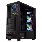 Gabinete Xzeal Gamer Xz110/Towe R ATX/Micro ATX/Usb3.0/2.0/Rgb/Rosa