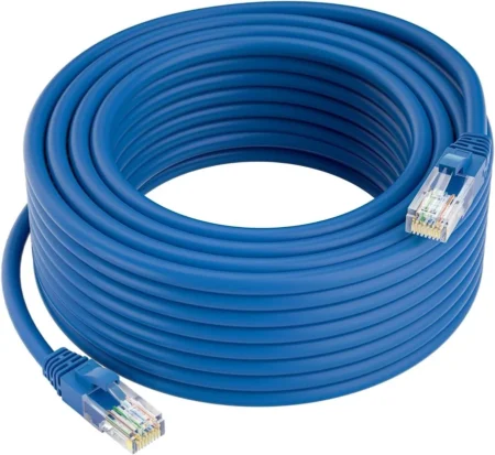 Cable De Red De 7M Azul Cat5E Ethernet Sin Enganche