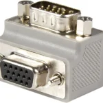 Adaptador De Cable VGA A VGA Tipo 2 Acodado A La Derecha M A .