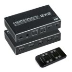 Switch Matricial HDMI De 2X2 Conmutado Rapido 4K
