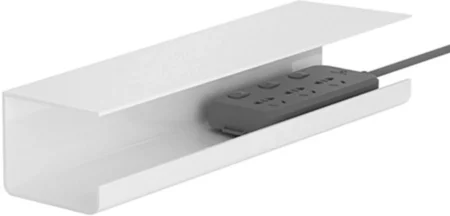 Bandeja Gestionador De Cables Negro – Debajo Del Escritorio