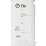 HP 738 AMARILLO 130ML TINTA AMPLIO FORMATO 498N7A