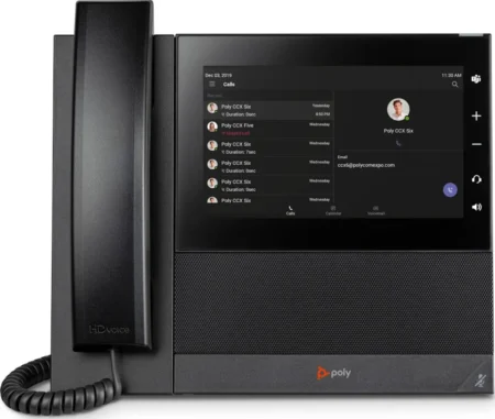 HP Poly Ccx 600 Business Media Phone For Microsoft Teams And PoE