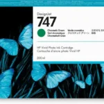 HP 747 300ML VERDE CROMO TINTA AMPLIO FORMATO