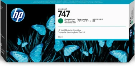 HP 747 300ML VERDE CROMO TINTA AMPLIO FORMATO