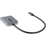 Hub Mst USB C A 2X HDMI 4K Divisor USB Tipo C A HDMI