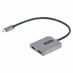 Hub Mst USB C A 2X HDMI 4K Divisor USB Tipo C A HDMI