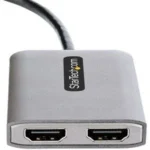 Hub Mst USB C A 2X HDMI 4K Divisor USB Tipo C A HDMI