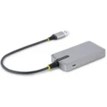 Hub USB 3.0 5Gbps De 3 Puertos USB-A - Red Ethernet