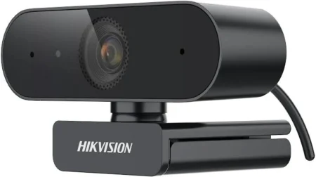 Webcam Hikvision Ds-U04 2K (4Mp)/Interfase USB/Giro 360°/Microfono Integrado/Negro/Reduccion De Ruido Inteligente