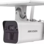 Kit Solar IP All In One Hikvision Ds-2Cfs04/4G/La/4Mpx/2.8Mm/Panel Solar + Bateria De Respaldo De Litio (9000Mah)/Conexion 4G/Audio De Dos Vias/IP65/Micro SD
