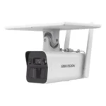 Kit Solar IP All In One Hikvision Ds-2Cfs04/4G/La/4Mpx/2.8Mm/Panel Solar + Bateria De Respaldo De Litio (9000Mah)/Conexion 4G/Audio De Dos Vias/IP65/Micro SD