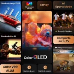 Hisense QLED Screen 4K 65 Inch Smart Vidaa Tv