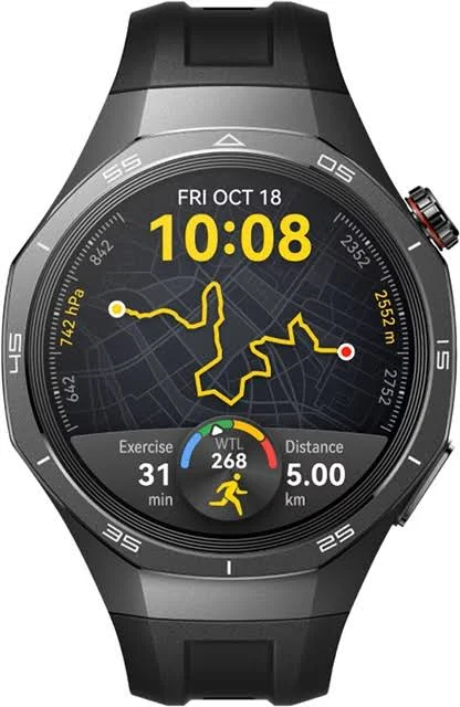 Reloj Smart Watch Huawei 55020Exb Watch 5/46Mm/AMOLED/466X466/Acero/Negro