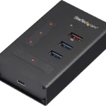 Hub Concentrador USB 3.0 USB-C A 4 Puertos USB A Blanco