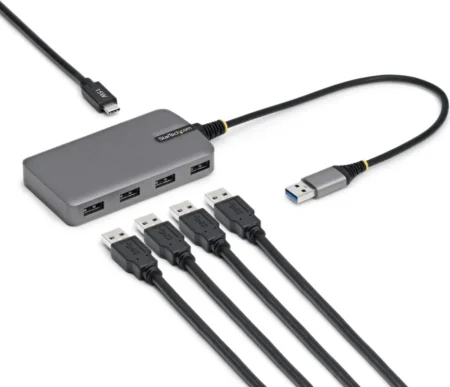 Hub USB-A De 4 Puertos – 5Gbps Alimentado Por El Bus