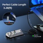 Adaptador Multipuertos USB C HDMI 4K Hub USB Pd 100W Dock