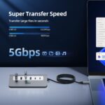 Adaptador Multipuertos USB C HDMI 4K Hub USB Pd 100W Dock