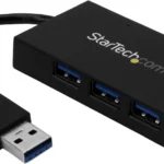 Hub USB 3.0 Portatil Con Cable 3 Puertos USB Y Red