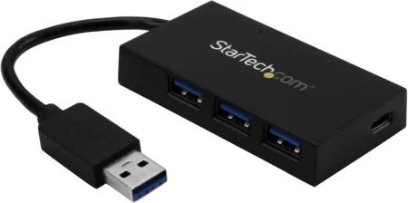 Hub USB 3.0 Portatil Con Cable 3 Puertos USB Y Red