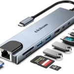 Dock Hub Multipuertos USB-C A HDMI - 140W - 4K60Hz - Negro