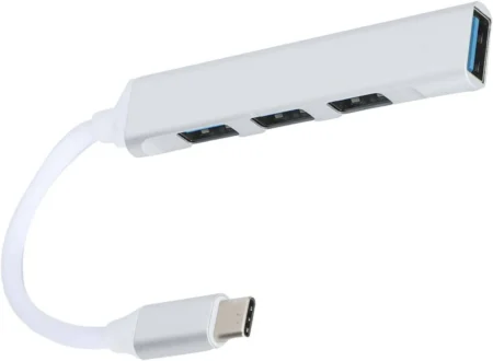 Adaptador Hub USB-C 4 Puertos 3X USB-A Y USB-C – Pd 3.0 – 10Gbps