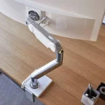 Humanscale M10 Monitor ARM Ang LED Link/Dynamic Link Silver