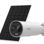 Kit Camara Y Panel Solar WiFi Imou Cell Pt 2C 5Mp/4Mm/Panoramica De 350°/Inclinacion De 90°/Bateria De 5000Mah/Exteriores/Blanco