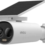Kit Camara Y Panel Solar WiFi Imou Cell Pt 2C 5Mp/4Mm/Panoramica De 350°/Inclinacion De 90°/Bateria De 5000Mah/Exteriores/Blanco